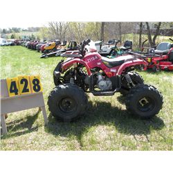 2012 roketta 110cc youth ATV    SN- L6FAXJAJ0B0002075