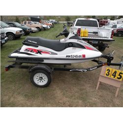 2000 Polaris SLX 1200     SN- PLE019221900 Jet ski only, Trailer NOT included