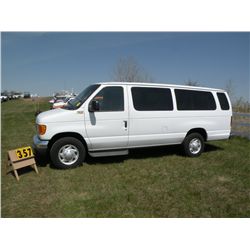2007 Ford E-350 15 passenger van    SN- 1FBSS31L07DA94773  County owned