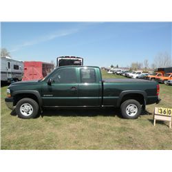 2002 Chev 2500 HD 2x4    SN- 1GCHC29U42Z296151