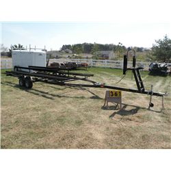 2006 Tibben tandem axle pontoon trailer   SN- 4ZP31242461000655