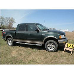 2002 Ford F-150 Lariat 4x4     SN- 1FTRW08LX2KE14446
