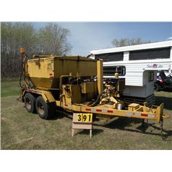 SMCI tar patch trailer- has Kubota diesel motor     SN- SPH30120
