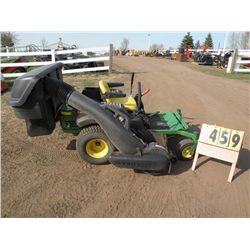 John Deere 425 w/power flow bagger and wt kit  From estate
