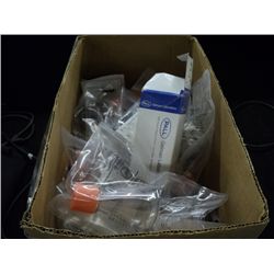 BOX OF CORNING FLASKS