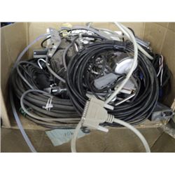 BOX OF MISCELLANEOUS CABLE