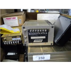 BOX OF ACOPIAN POWER SUPPLY'S