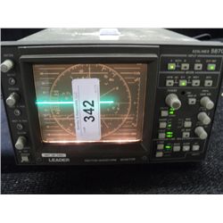 LEADER 525 LINES 5870 VECTOR WAVEFORM MONITOR