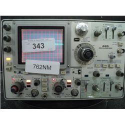 TEKTRONIX 485 OSCILLOSCOPE DUAL CHANNEL