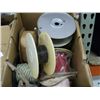 Image 1 : BOX OF WIRE ON REELS