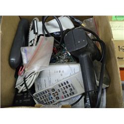 BOX OF MISCELLANEOUS ELECTRONICS