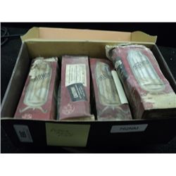 BOX OF ANTIQUE THERMOS FILLERS