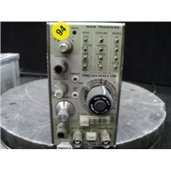 TEKTRONIX 7B92A TIME BASE