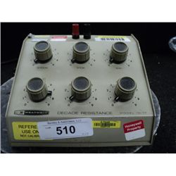 HEATHKIT IN-17 DECADE RESISTANCE
