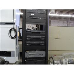 RACK W/VCR'S/AMX/EXTRON