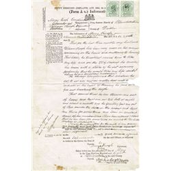 1870s: Lucan Petty Court summons and legal documents collection