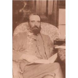 circa 1880: Charles Stewart Parnell original photograph
