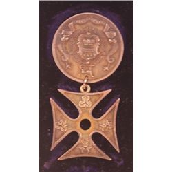 19th Century: Friendly Brothers of St Patrick medal