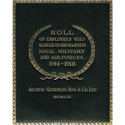 1914-1918: Guinness Great War Roll of Honour