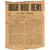 Image 1 : 1916 (25 April): Irish War News, another first issue
