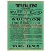 Image 1 : 1931 (15 December) Tyrone public property auction poster