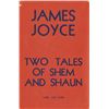 Image 1 : James Joyce, Two Tales of Shem and Shaun signed first edition
