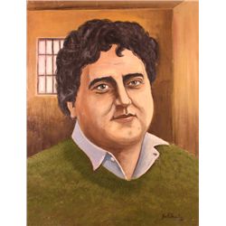 1987: Joe Pilkington painting of Brendan Behan