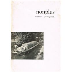 1960-85: Collection of literary interest publications including Nonplus complete collection