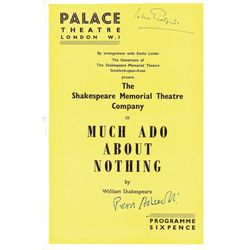 Collection of signed theatre programmes including Margaret Leighton, Eric Portman, Peggy Ashcroft et