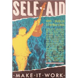 1986 (17 May) Self Aid programmes and poster