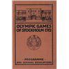 Image 1 : 1912 Olympics: Stockholm programme and booklet