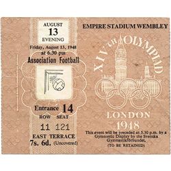 1948 Olympics: London collection including programmes, badge and menu