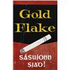Image 1 : 20th Century: Gold Flake Cigarette Irish language enamel advertisement sign
