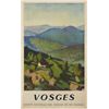 Image 1 : 1946: 'Vosges' SNCF French railway poster