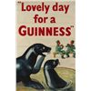 Image 1 : Lovely Day for a Guinness' railway station poster by Gilroy