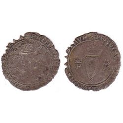 Philip and Mary (1554-1558) Irish groat