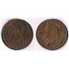 Image 1 : James II 'Gunmoney' shilling 1690 May (2) and June, and some sixpences.