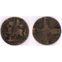 Great Britain. Elizabeth I, James I, and Charles I silver shillings, also James II Irish 'Gunmoney' 