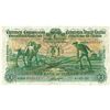 Image 1 : Currency Commission Consolidated Banknote 'Ploughman' Bank of Ireland One Pound, 4-10-38