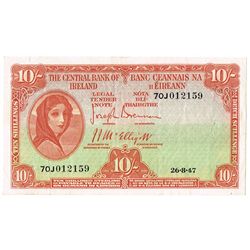 Central Bank 'Lady Lavery' Ten Shillings collection 1945-1949