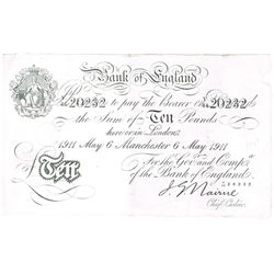 Great Britain. Bank of England Ten Pounds, Manchester, 6 May 1911