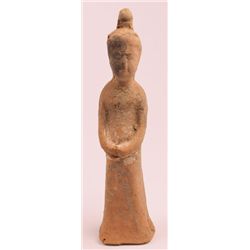 618-907: Tang Dynasty earthenware figure