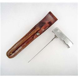 RARE US OFFICE OF STRATEGIC SERVICES OSS CLANDESTINE COMBAT KNIFE W/ SCABBARD