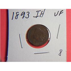 1893 INDIAN HEAD CENT