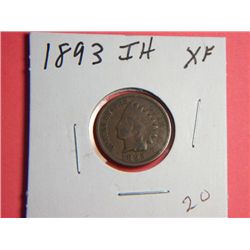 1893 INDIAN HEAD CENT