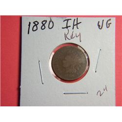 1880 INDIAN HEAD CENT