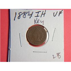 1884 INDIAN HEAD CENT