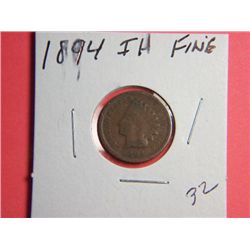 1894 INDIAN HEAD CENT