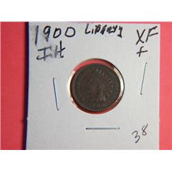 1900 INDIAN HEAD CENT