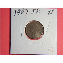 1907 INDIAN HEAD CENT